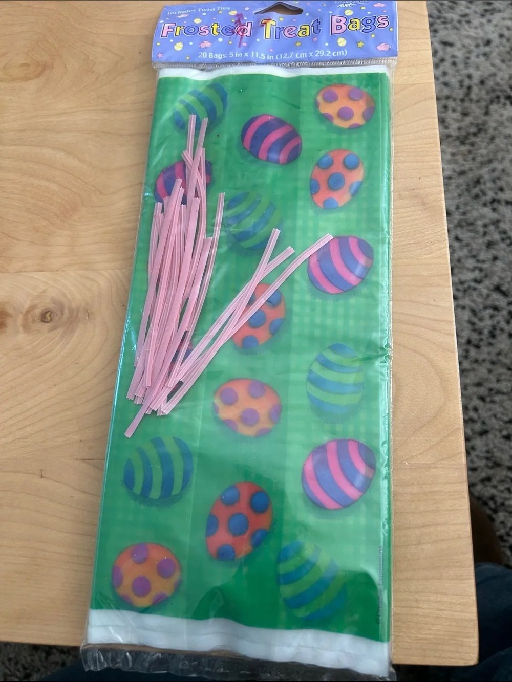 - Green Easter Egg treat Party Favor Bags nip 20